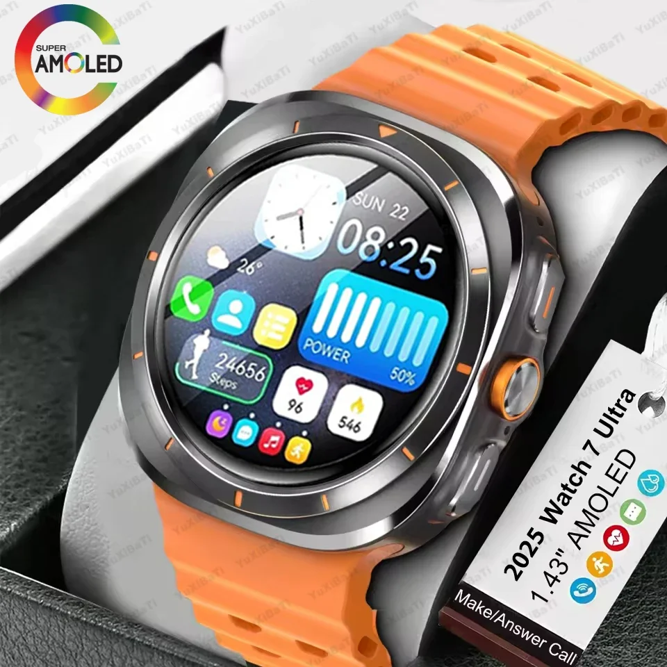НОВЫЕ Смарт-часы 7 Ultra 47 мм, IP68, водонепроницаемые, Bluetooth, компас, 1,43 дюйма, AMOLED-экран, SpO2, GPS, умные часы для мужчин и женщин
НОВЫЕ Смарт-часы 7 Ultra 47 мм, IP68, водонепроницаемые, Bluetooth, компас, 1,43 дюйма, AMOLED-экран, SpO2, GPS, умные часы для мужчин и женщин