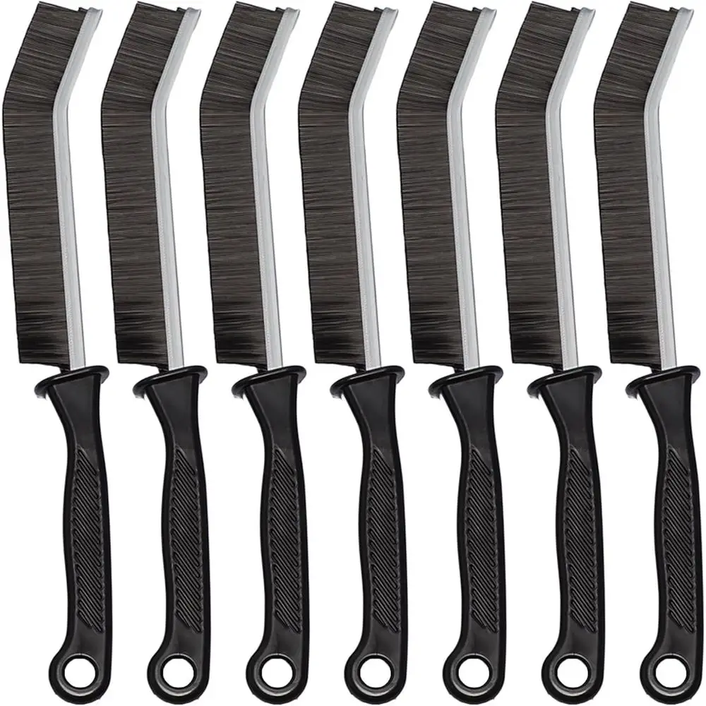 7-Piece Hard Bristle Crevice Brush Set for Deep Cleaning in Grout, Tight Spaces, and Narrow Gaps
7-Piece Hard Bristle Crevice Brush Set for Deep Cleaning in Grout, Tight Spaces, and Narrow Gaps