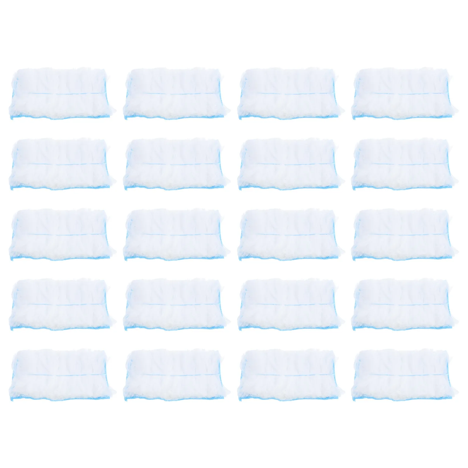 20pcs Electrostatic Duster Heads Disposable Refills Blue Bendable for Car Keyboard Fan Cleaning Tools Dust Removal Home Supplies
20pcs Electrostatic Duster Heads Disposable Refills Blue Bendable for Car Keyboard Fan Cleaning Tools Dust Removal Home Supplies