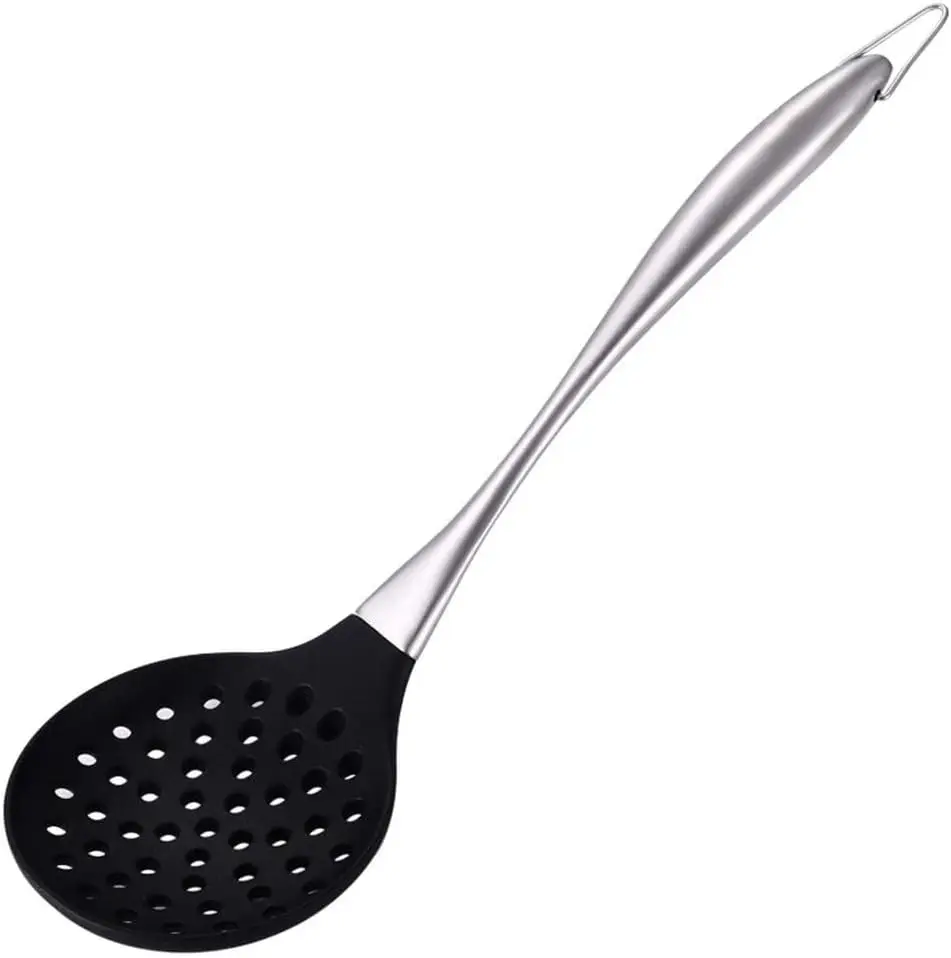 Non-Scratch Silicone Wok Skimmer – Heat-Resistant Slotted Spoon for Frying, Cooking, Straining
Non-Scratch Silicone Wok Skimmer – Heat-Resistant Slotted Spoon for Frying, Cooking, Straining