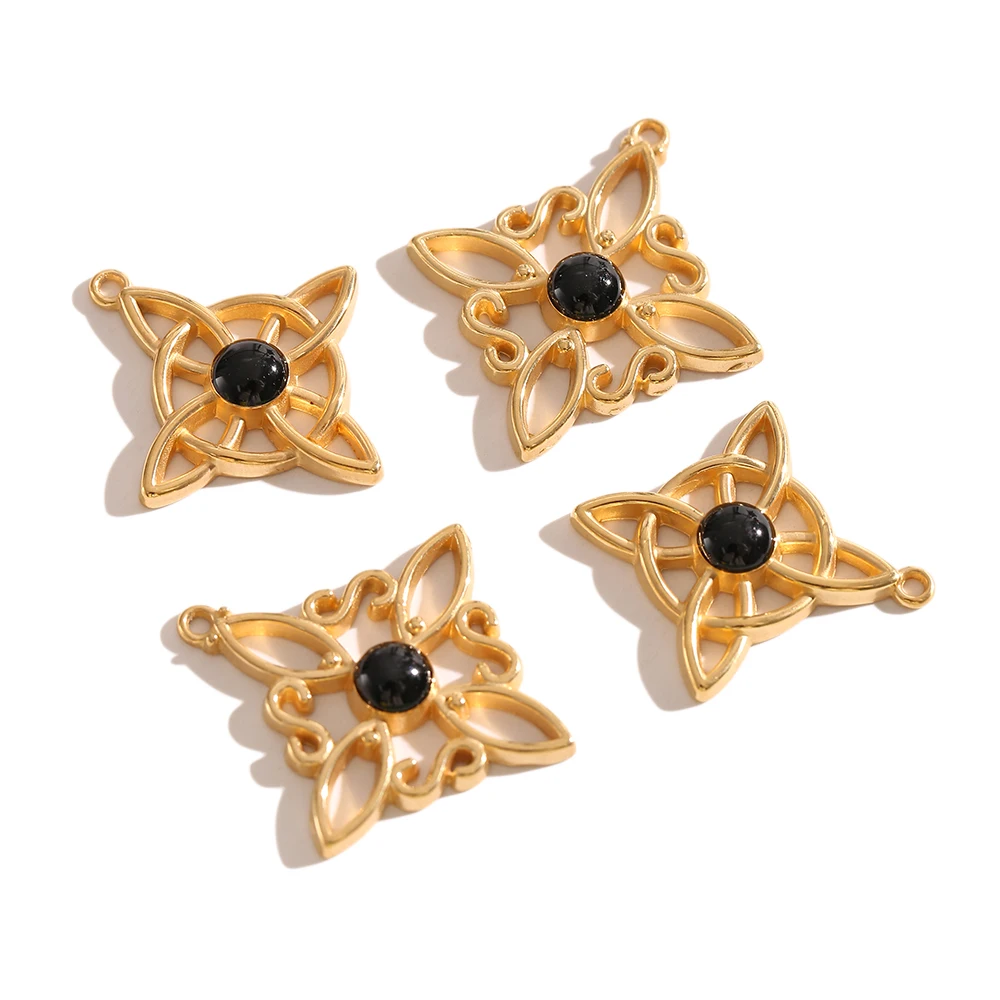 1-3PCS Celtic Knot Charms with Black Stone Vintage Geometric Pendants for DIY Necklace Earring Jewelry Making Wholesale Supplies
1-3PCS Celtic Knot Charms with Black Stone Vintage Geometric Pendants for DIY Necklace Earring Jewelry Making Wholesale Supplies