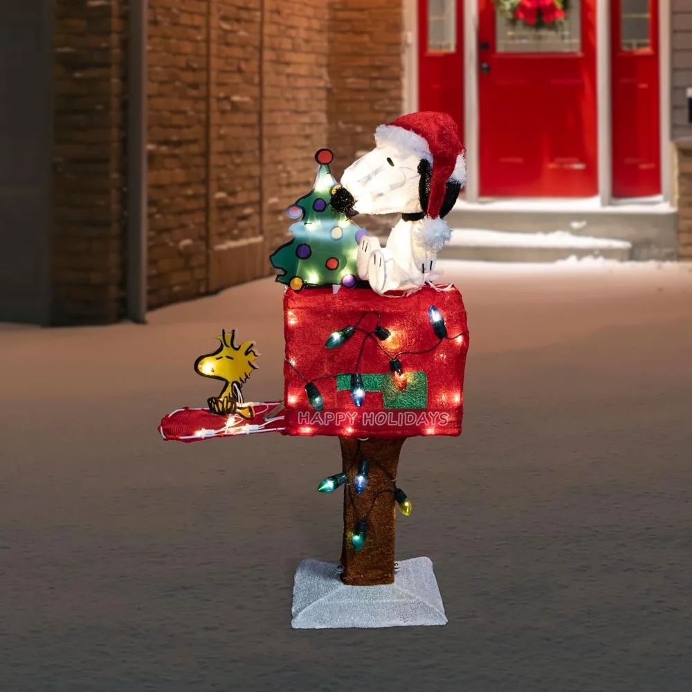 LED Lighted Everyone's Favorite Dog on Mailbox Outdoor Christmas Decoration - 32" - Clear Lights
LED Lighted Everyone's Favorite Dog on Mailbox Outdoor Christmas Decoration - 32" - Clear Lights