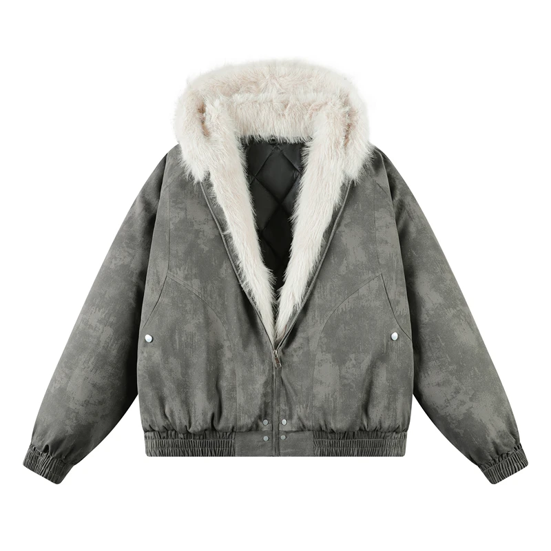 American High Street Winter Men Cotton Jacket with Tie-dye Design Outdoor Style Jacket Thickens Comfortable Versatile Casual Top
American High Street Winter Men Cotton Jacket with Tie-dye Design Outdoor Style Jacket Thickens Comfortable Versatile Casual Top