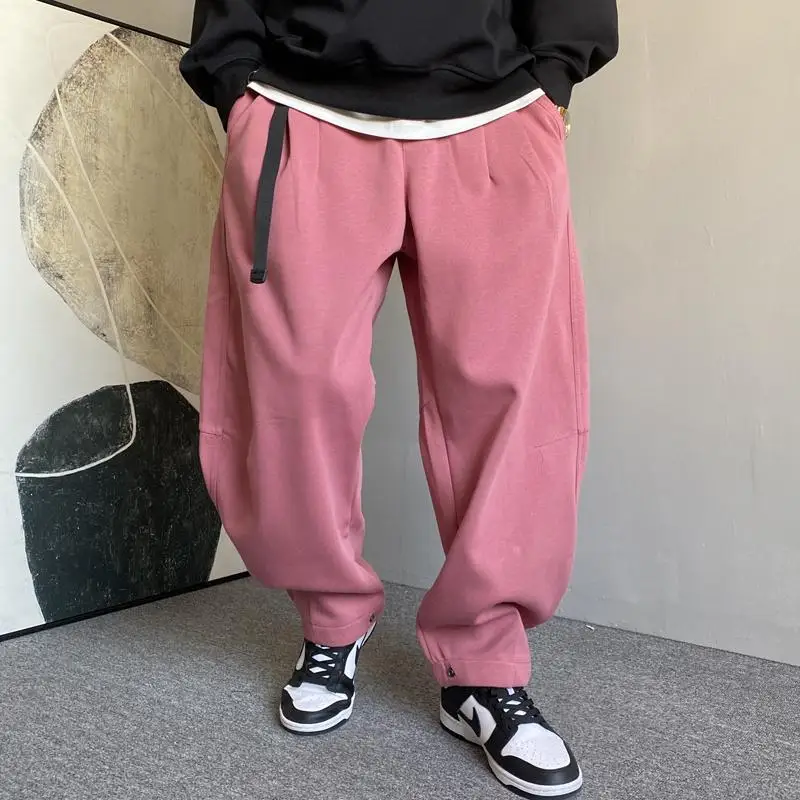 Loose Straight Leg Sweatpants Men's plus Size 300 Pounds Pink Casual Pants Autumn Winter American Retro Wide Leg Leisure Trou...
Loose Straight Leg Sweatpants Men's plus Size 300 Pounds Pink Casual Pants Autumn Winter American Retro Wide Leg Leisure Trou...