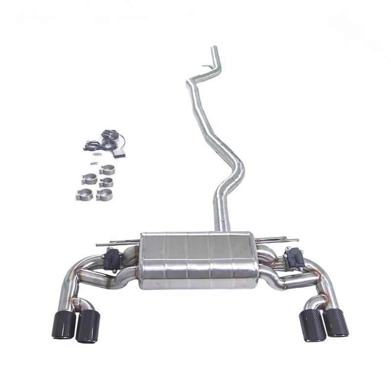 For Catback Exhaust Muffler 320i 325i 328i 330i F30 F32 F34 F36 N20 B48 Electric Valve Exhaust System Made of SUS304 Pipe
For Catback Exhaust Muffler 320i 325i 328i 330i F30 F32 F34 F36 N20 B48 Electric Valve Exhaust System Made of SUS304 Pipe