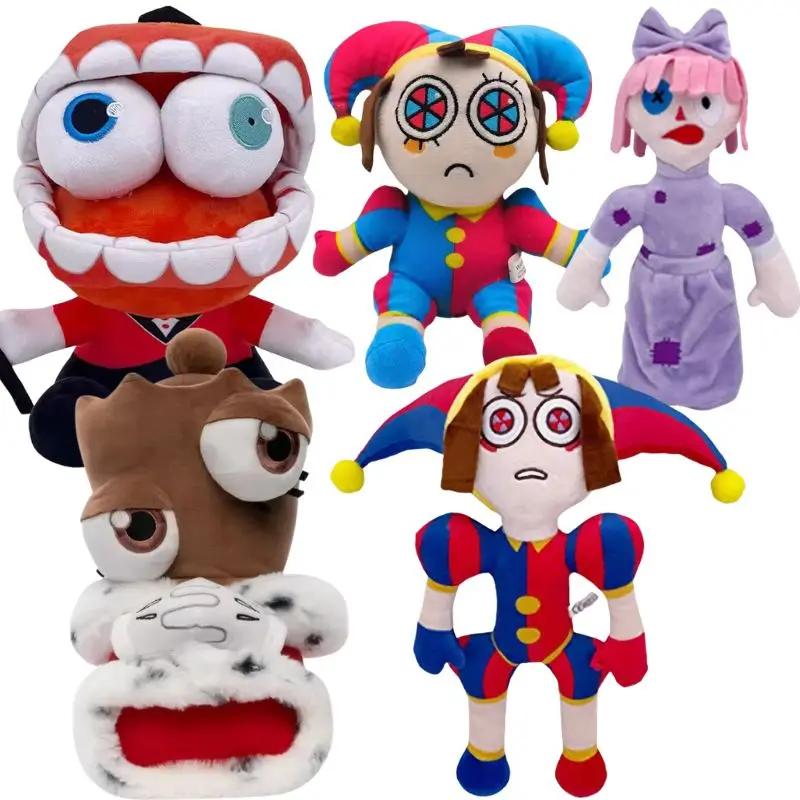 New The Amazing Digital Circus Plush Clown Ragatha pomni Cartoon Jax Doll Joker Plush Soft Stuffed Sofa Decorate Christmas Gift
New The Amazing Digital Circus Plush Clown Ragatha pomni Cartoon Jax Doll Joker Plush Soft Stuffed Sofa Decorate Christmas Gift