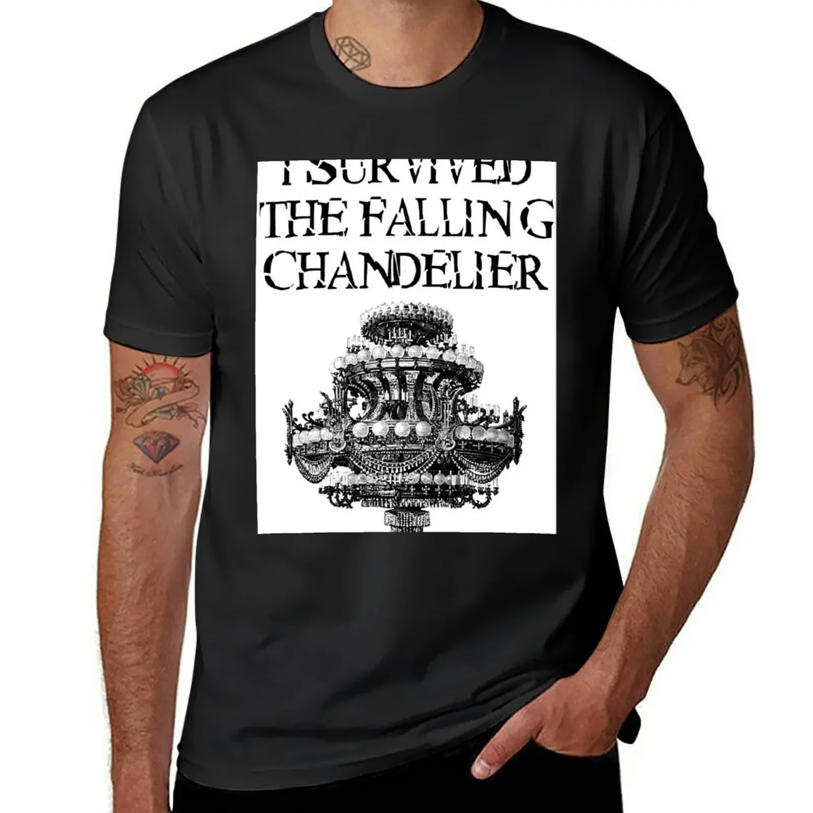 I Survived the Falling Chandelier T-Shirt Anime t-shirt plus size clothes anime shirt men clothing
I Survived the Falling Chandelier T-Shirt Anime t-shirt plus size clothes anime shirt men clothing