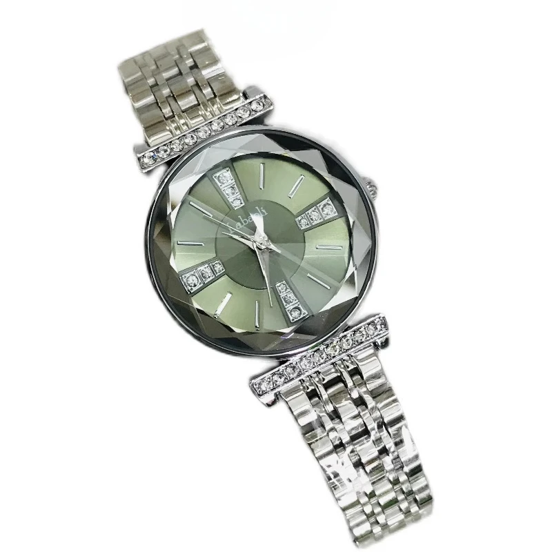 Korean version of green cut watch women's simple temperament light luxury high sense exquisite steel belt
Korean version of green cut watch women's simple temperament light luxury high sense exquisite steel belt