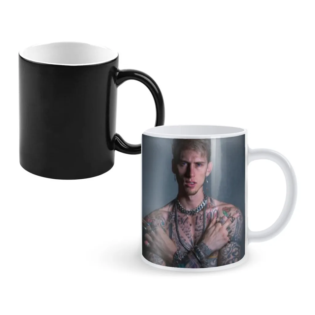 Singer-M-Machine G-Gun K-Kellys Creative Change Ceramic Mug Heat Revealing Coffee Cup Breakfast Cup Mug Gift
Singer-M-Machine G-Gun K-Kellys Creative Change Ceramic Mug Heat Revealing Coffee Cup Breakfast Cup Mug Gift