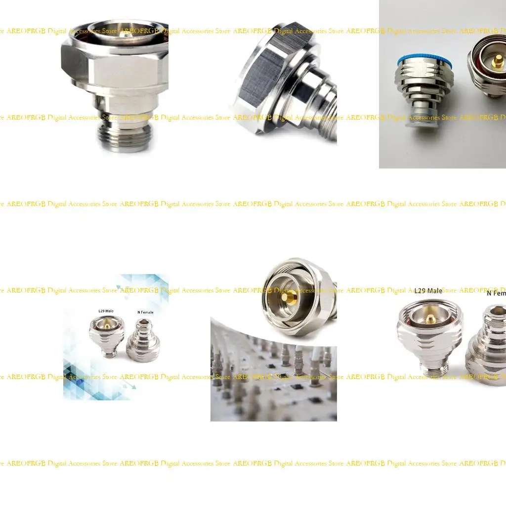 E21E L29 7/16 DIN Male Plug to N Female Port Coaxial Straight Connectors RF Microwave
E21E L29 7/16 DIN Male Plug to N Female Port Coaxial Straight Connectors RF Microwave