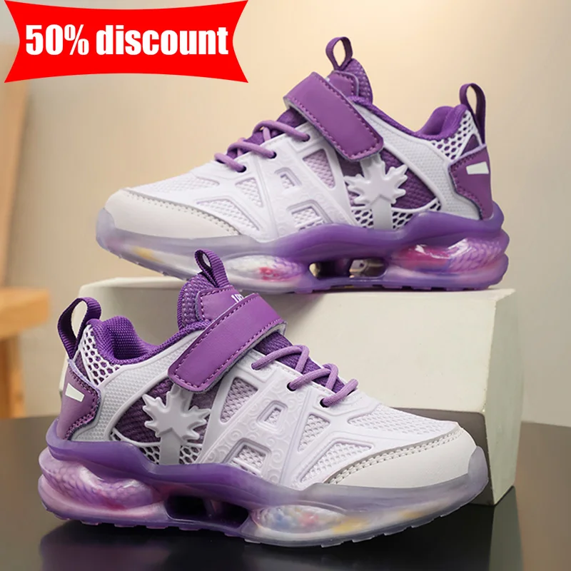Childrens Sneakers Mesh Casual Breathable Comfortable Boys Girls Fashion Versatile Soft Sole Shock-absorbing Youth Jogging Shoes
Childrens Sneakers Mesh Casual Breathable Comfortable Boys Girls Fashion Versatile Soft Sole Shock-absorbing Youth Jogging Shoes