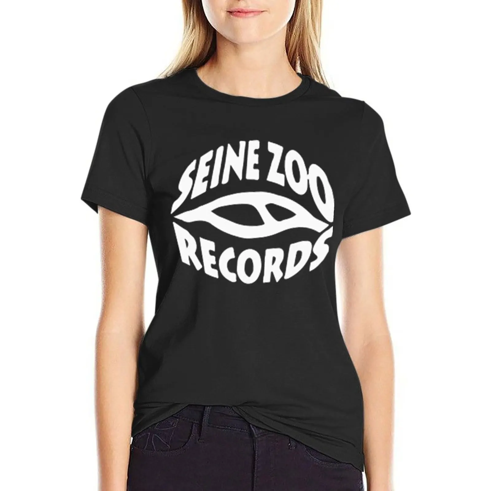 SeineZoo logo T-Shirt blanks Aesthetic clothing lady clothes new edition t-shirts for Women loose fit
SeineZoo logo T-Shirt blanks Aesthetic clothing lady clothes new edition t-shirts for Women loose fit