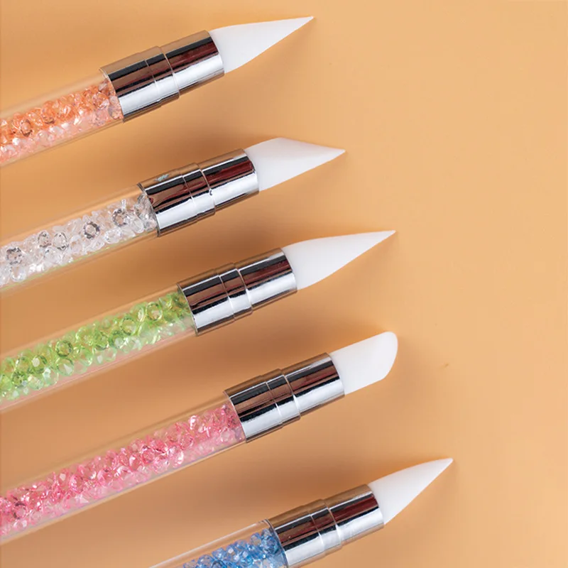 100Sets Nail Pen Double Head Single Silicone Pen 5Pc/Set Construction Paint Pen Flower Pen Cross Border
100Sets Nail Pen Double Head Single Silicone Pen 5Pc/Set Construction Paint Pen Flower Pen Cross Border
