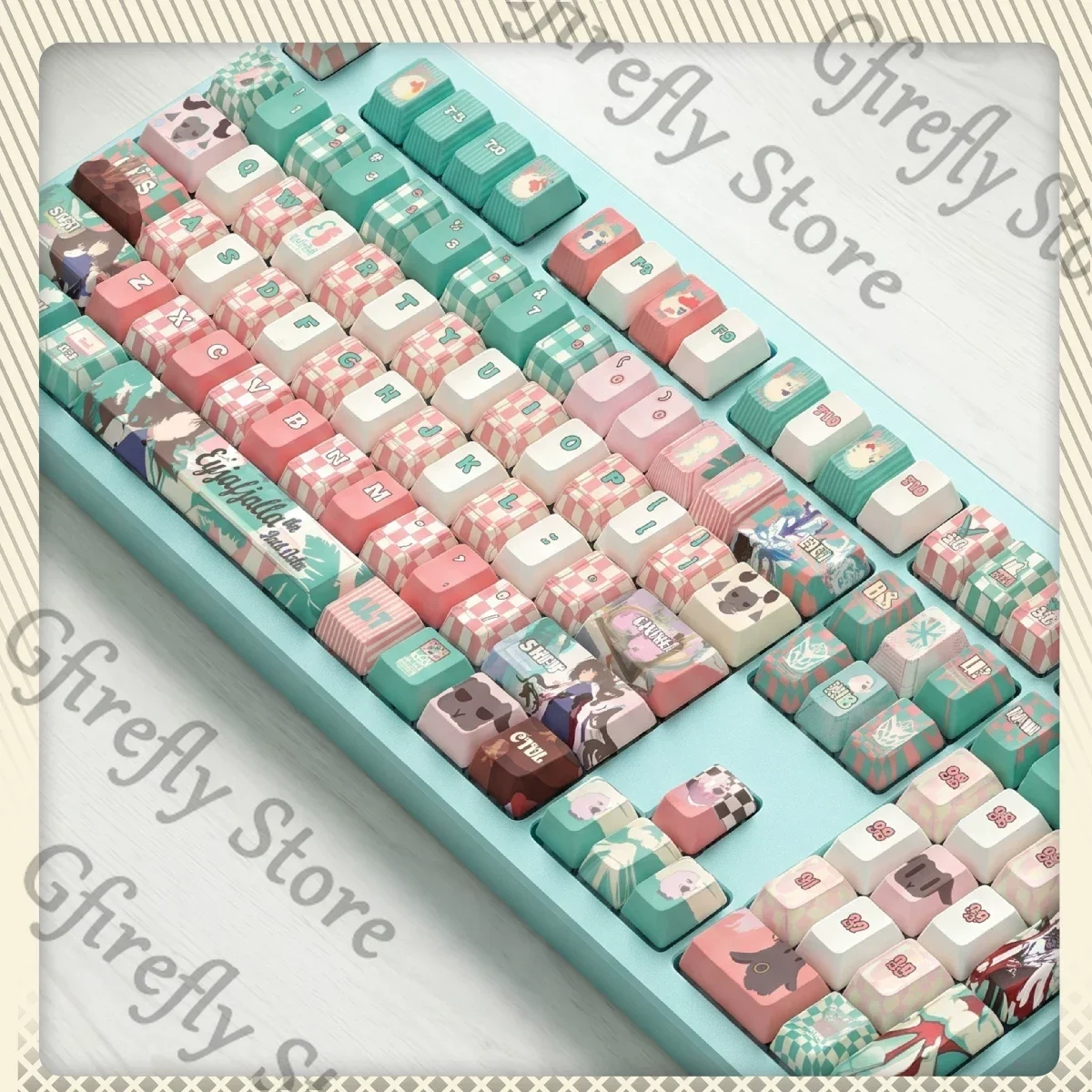 Arknights Eyjafjalla Cosplay Keyboard Keycaps Original Factory Kforce Mechanical Cap Collector's Edition Decor Periphery Boys
Arknights Eyjafjalla Cosplay Keyboard Keycaps Original Factory Kforce Mechanical Cap Collector's Edition Decor Periphery Boys