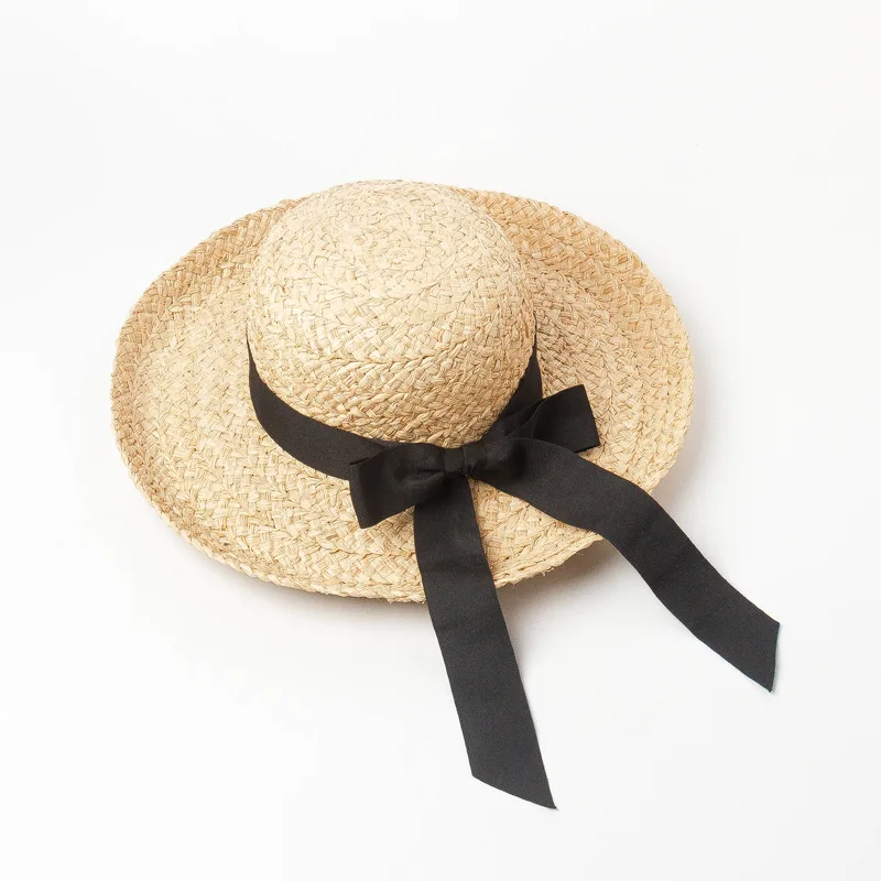 X305 Dome Curling Bow Decoration Wide Brim Raffia Straw Hat Outdoor Travel Sunshade Straw Hat Sun Beach Cap Adjust
X305 Dome Curling Bow Decoration Wide Brim Raffia Straw Hat Outdoor Travel Sunshade Straw Hat Sun Beach Cap Adjust