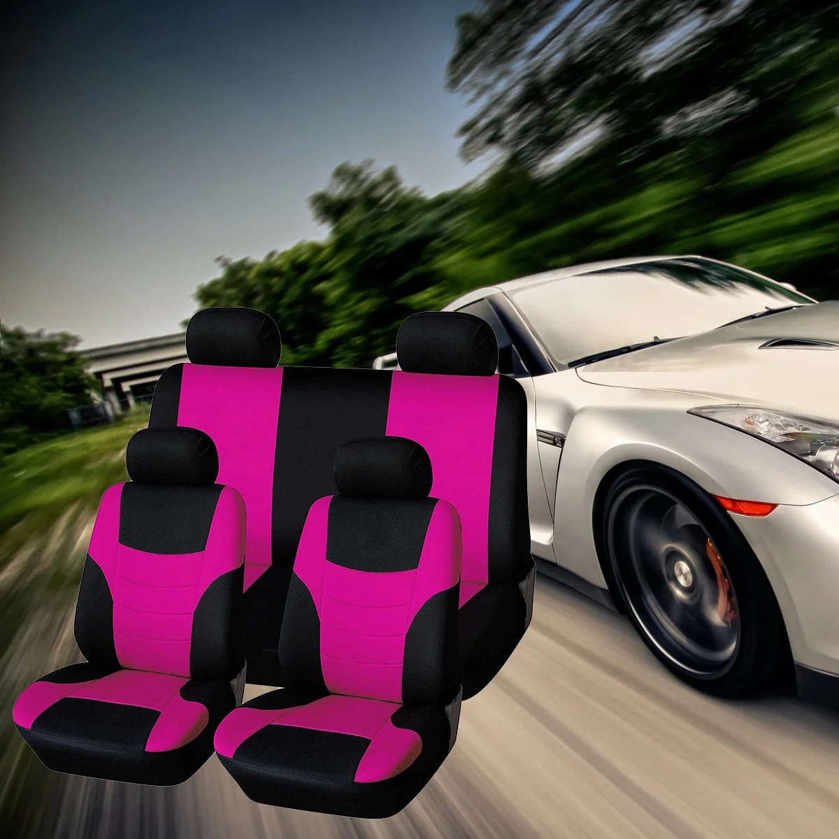 8Pcs Universal Full Seat Cover Set Durable Breathable Mesh Easy to Clean and Install Fits Most Seats Orange Seat Covers
8Pcs Universal Full Seat Cover Set Durable Breathable Mesh Easy to Clean and Install Fits Most Seats Orange Seat Covers