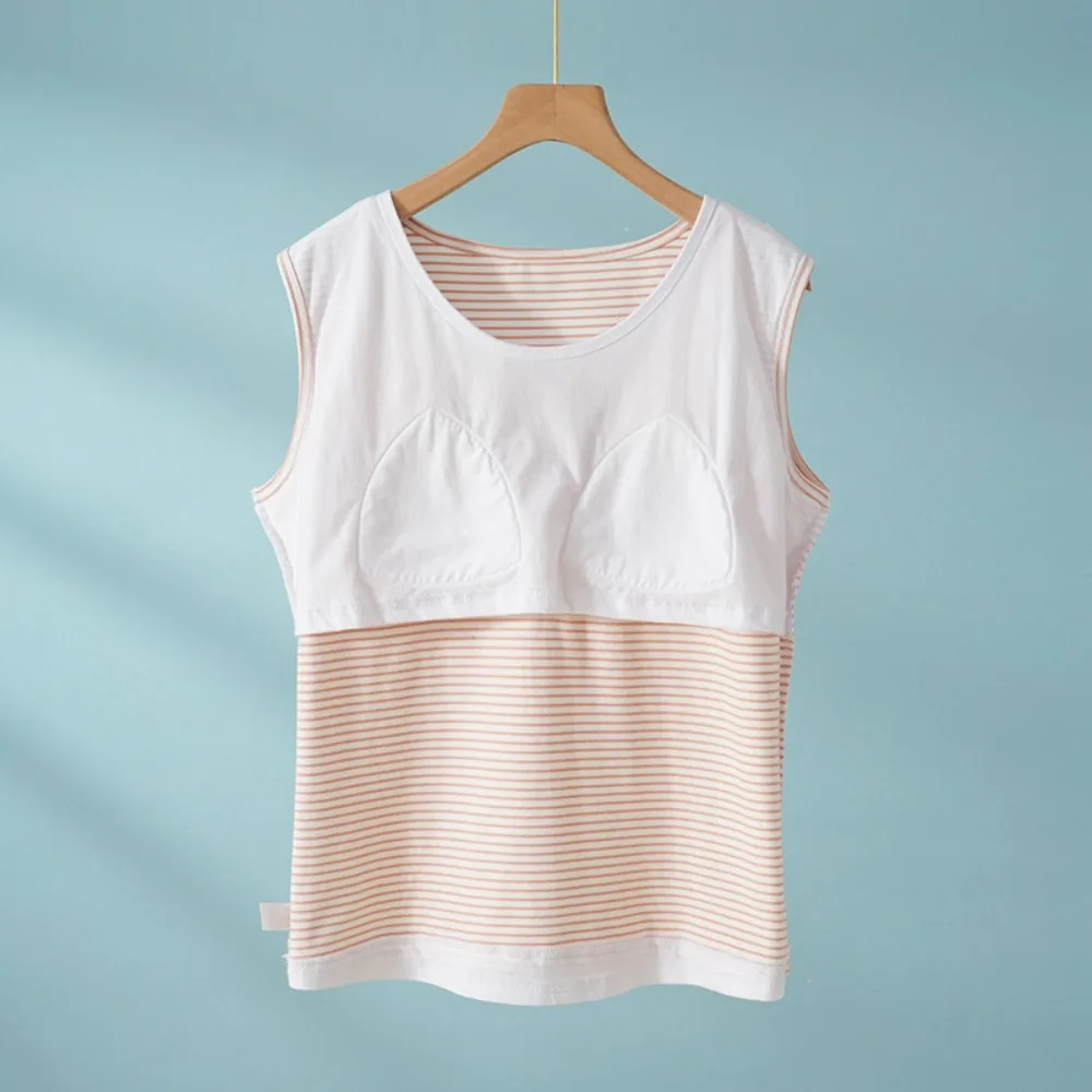 Chest Pad Sleep Tops Sleeveless Summer Pajama for Women Sleeping Wear One Piece Round Neck Sleepwear 2026 New Casual Night Wear
Chest Pad Sleep Tops Sleeveless Summer Pajama for Women Sleeping Wear One Piece Round Neck Sleepwear 2026 New Casual Night Wear