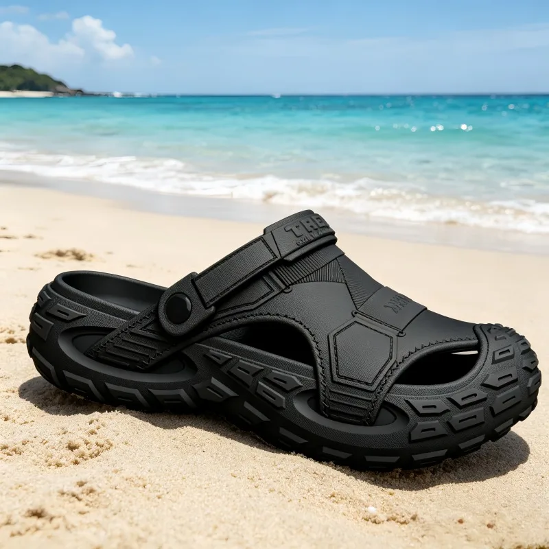 TRAKKER Men's Outdoor Summer Wearable Clog Shoes Anti-Slip Breathable Odor-Resistant Slip-Resistant Sandals
TRAKKER Men's Outdoor Summer Wearable Clog Shoes Anti-Slip Breathable Odor-Resistant Slip-Resistant Sandals