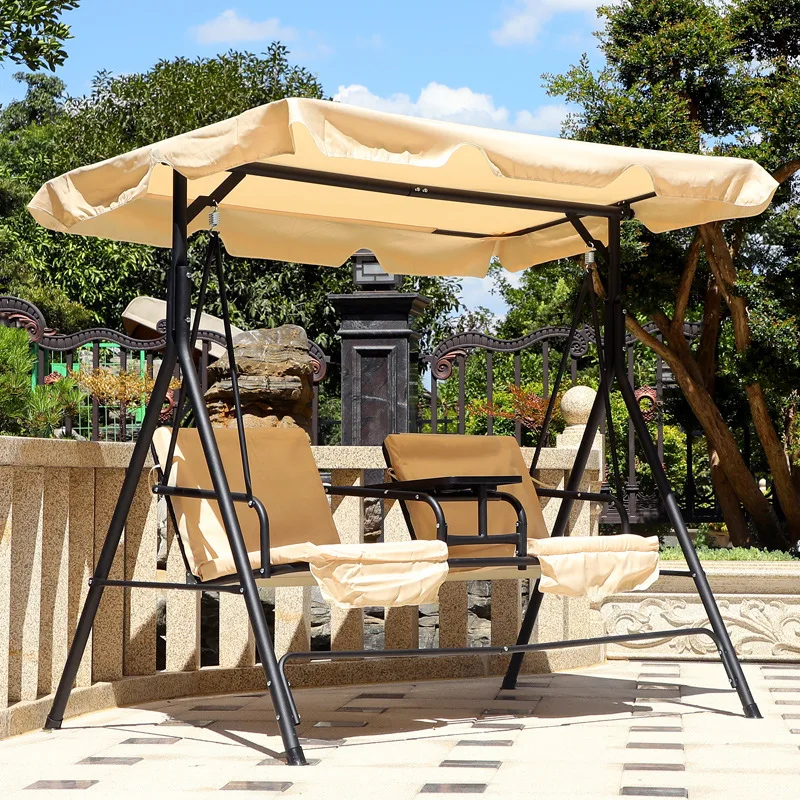 Modern Double Patio Swing Chair with Canopy 2-Seater Garden Furniture for Outdoor Camping Beach Travel Big Family
Modern Double Patio Swing Chair with Canopy 2-Seater Garden Furniture for Outdoor Camping Beach Travel Big Family