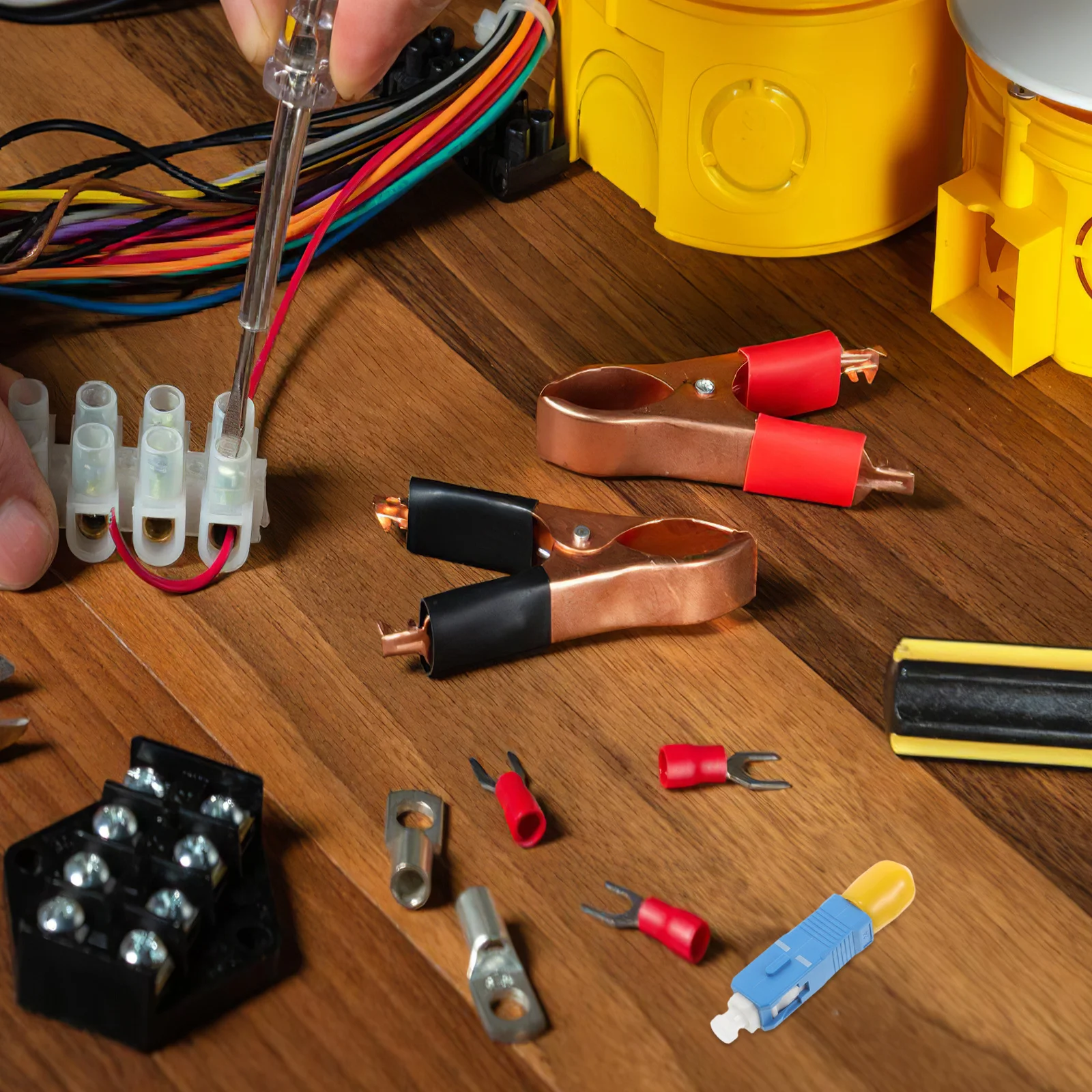 1pcs St Male To Female Fiber Optic Adapter Single Mode Flange Type Connector For Optical Power Meter Test Equipment Tool Data
1pcs St Male To Female Fiber Optic Adapter Single Mode Flange Type Connector For Optical Power Meter Test Equipment Tool Data
