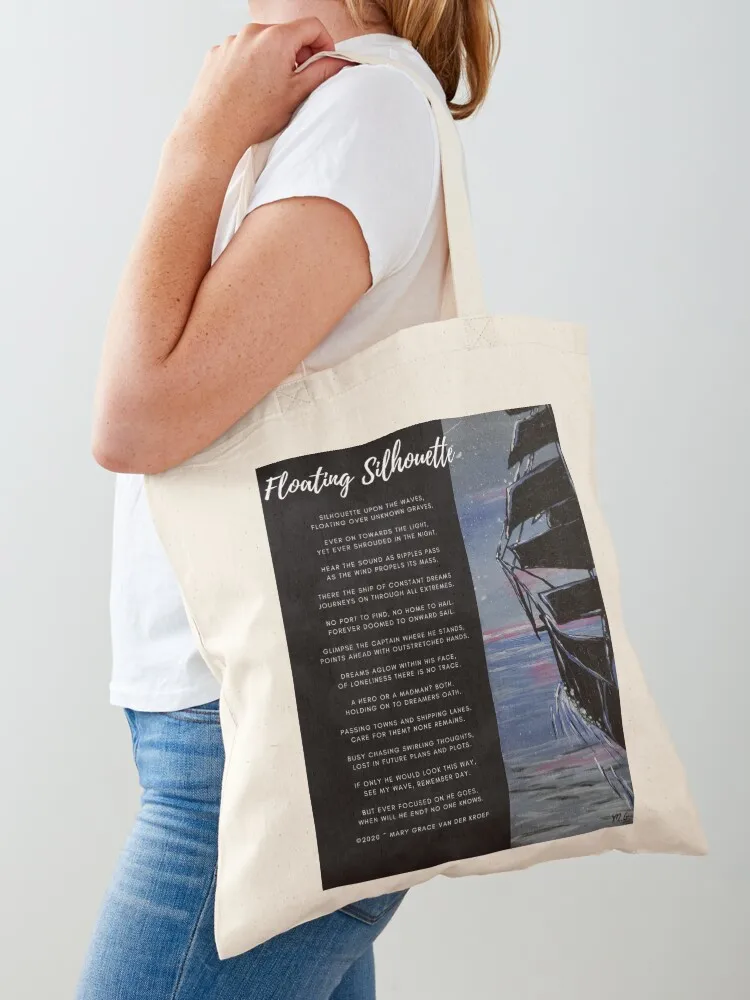 Floating Silhouette Tote Bag shopping bag Custom bag luxury women shopping bags foldable
Floating Silhouette Tote Bag shopping bag Custom bag luxury women shopping bags foldable