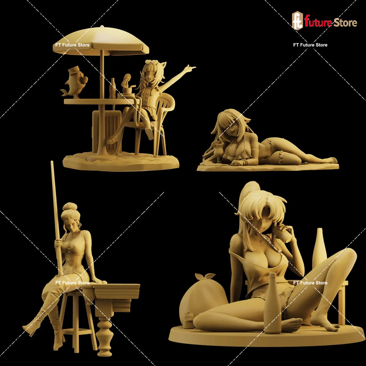 3D Print Miniature 1/64 1/43 1/35 Anime Beauty Girl Figure Model Beach Vacation Scene Mini Dolls Figurine Props Crafts Decor
3D Print Miniature 1/64 1/43 1/35 Anime Beauty Girl Figure Model Beach Vacation Scene Mini Dolls Figurine Props Crafts Decor