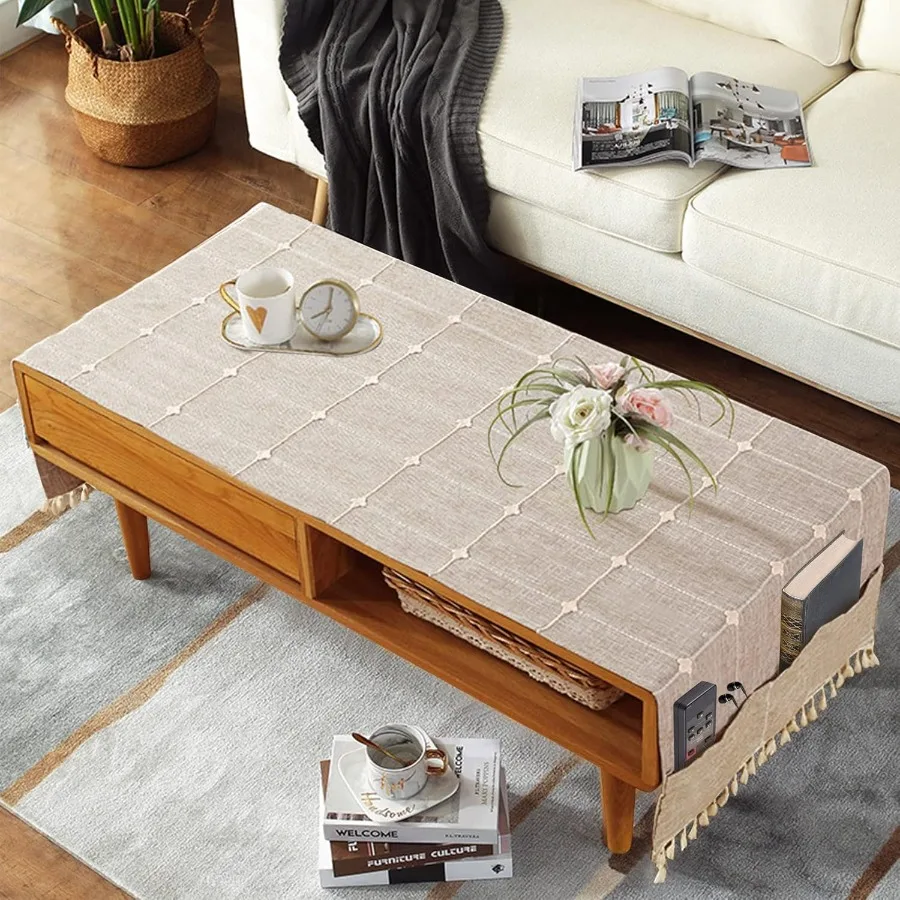 Coffee Table Cloth Boho Coffee Table Cover for Living Room Tablecloth Cover with Pockets Tassel Rectangle Striped Coffee Tablec
Coffee Table Cloth Boho Coffee Table Cover for Living Room Tablecloth Cover with Pockets Tassel Rectangle Striped Coffee Tablec