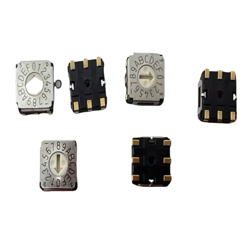 1PCS/LOTS Japanese COPAL SA-7070TA 0-F/16-bit rotary dial code encoding switch Internal patch 6 pins Reverse code
1PCS/LOTS Japanese COPAL SA-7070TA 0-F/16-bit rotary dial code encoding switch Internal patch 6 pins Reverse code