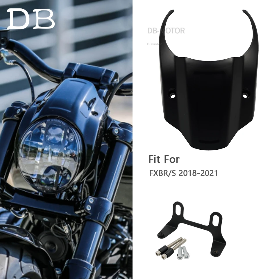 Motorcycle Light Black Front Headlight Outer Fairing Cover Fit For Harley Breakout FXBR/S 2018-2022 2021 2020 2019
Motorcycle Light Black Front Headlight Outer Fairing Cover Fit For Harley Breakout FXBR/S 2018-2022 2021 2020 2019