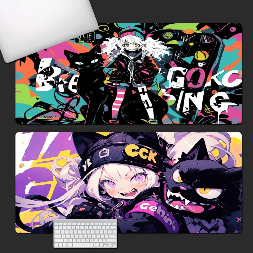 Cat Girl AI Cool Mousepad INS Tide Large Office Computer Desk Mat Table Keyboard Big Mouse Pad Laptop Cushion Bedroom
Cat Girl AI Cool Mousepad INS Tide Large Office Computer Desk Mat Table Keyboard Big Mouse Pad Laptop Cushion Bedroom