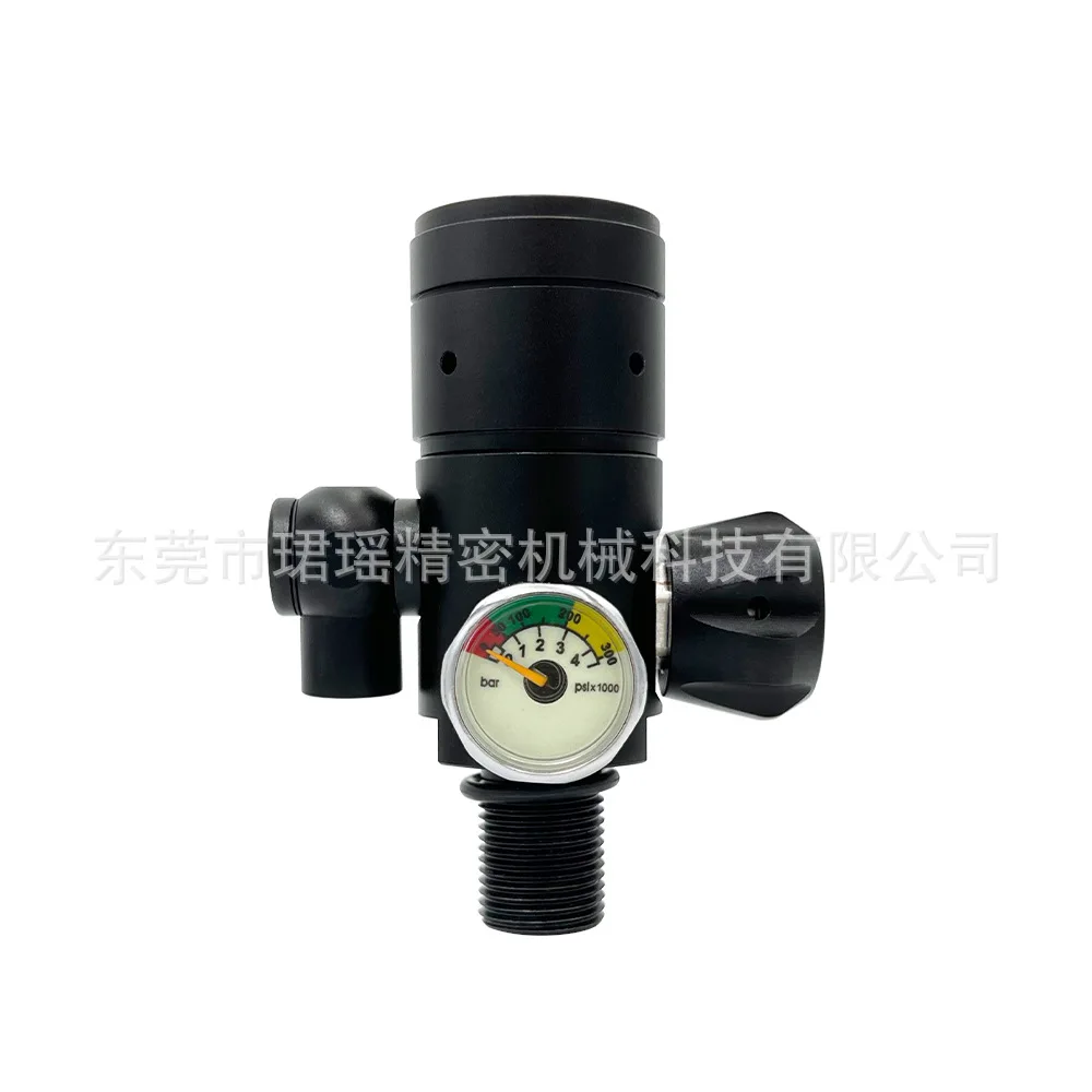 Diving gas cylinder, first stage constant pressure reducing valve, breathing head rotating 360 degrees
Diving gas cylinder, first stage constant pressure reducing valve, breathing head rotating 360 degrees