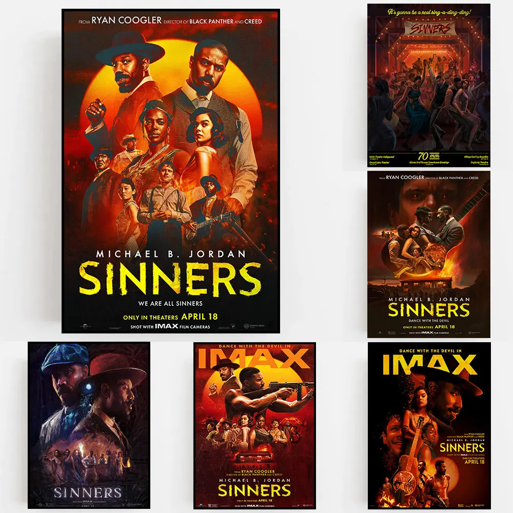SINNERS 2025 Film Poster Canvas Wall Art Home Decor Modern Movie Print for Wall Aesthetic Living Room Decor Gift for Film Lovers
SINNERS 2025 Film Poster Canvas Wall Art Home Decor Modern Movie Print for Wall Aesthetic Living Room Decor Gift for Film Lovers