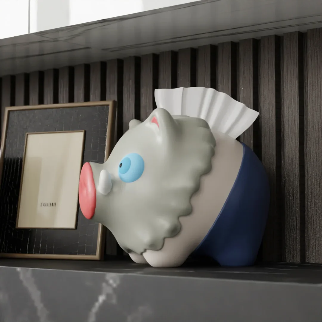 Anime Demon Slayer Hashibira Inosuke Cosplay Cute Tissue Box Pig's Head Pumping Carton Ornaments Model Xmas Birthday Gift
Anime Demon Slayer Hashibira Inosuke Cosplay Cute Tissue Box Pig's Head Pumping Carton Ornaments Model Xmas Birthday Gift