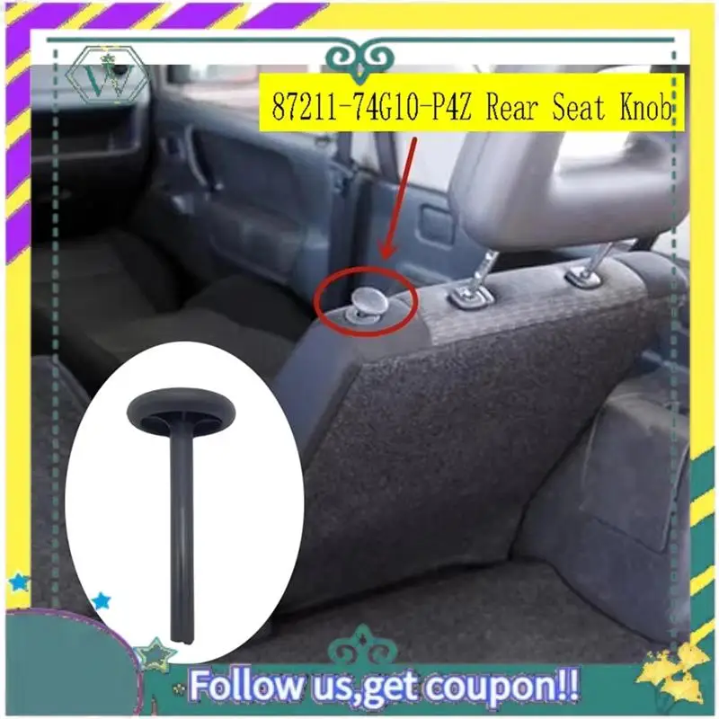 Upgraded Rear Seat Knob 87211-74G10-P4Z Seat Safety Knob Rear Seat Knob Forsuzuki Jimny Car Accessories 2Pcs
Upgraded Rear Seat Knob 87211-74G10-P4Z Seat Safety Knob Rear Seat Knob Forsuzuki Jimny Car Accessories 2Pcs