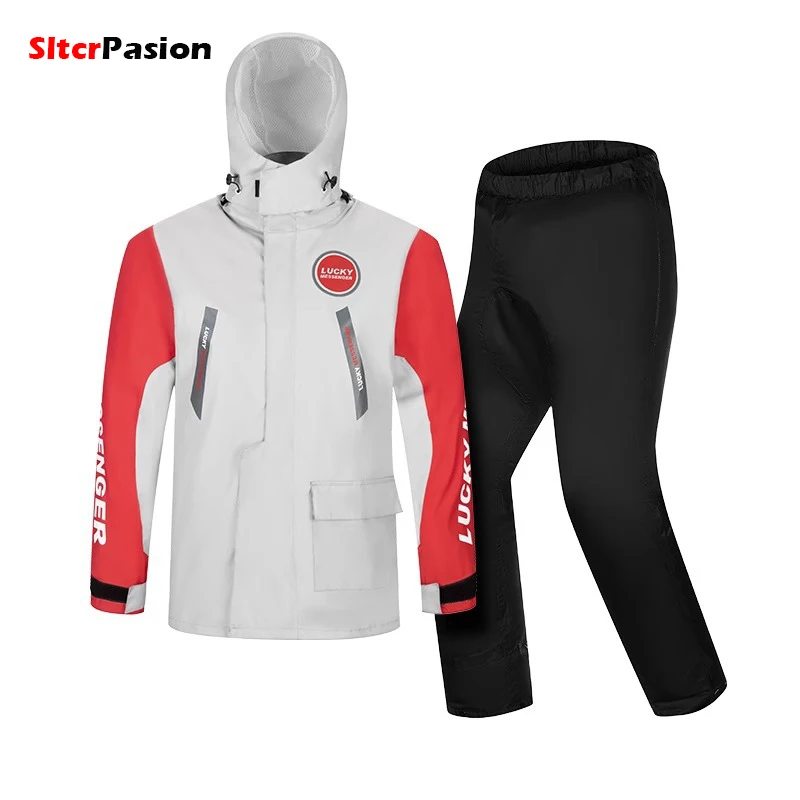 Motorcycle Raincoat Men Rider Rainsuit Waterproof Motorcycle Jacket Pants Motorcross ADV Riding Gear Travel Reflective Design
Motorcycle Raincoat Men Rider Rainsuit Waterproof Motorcycle Jacket Pants Motorcross ADV Riding Gear Travel Reflective Design