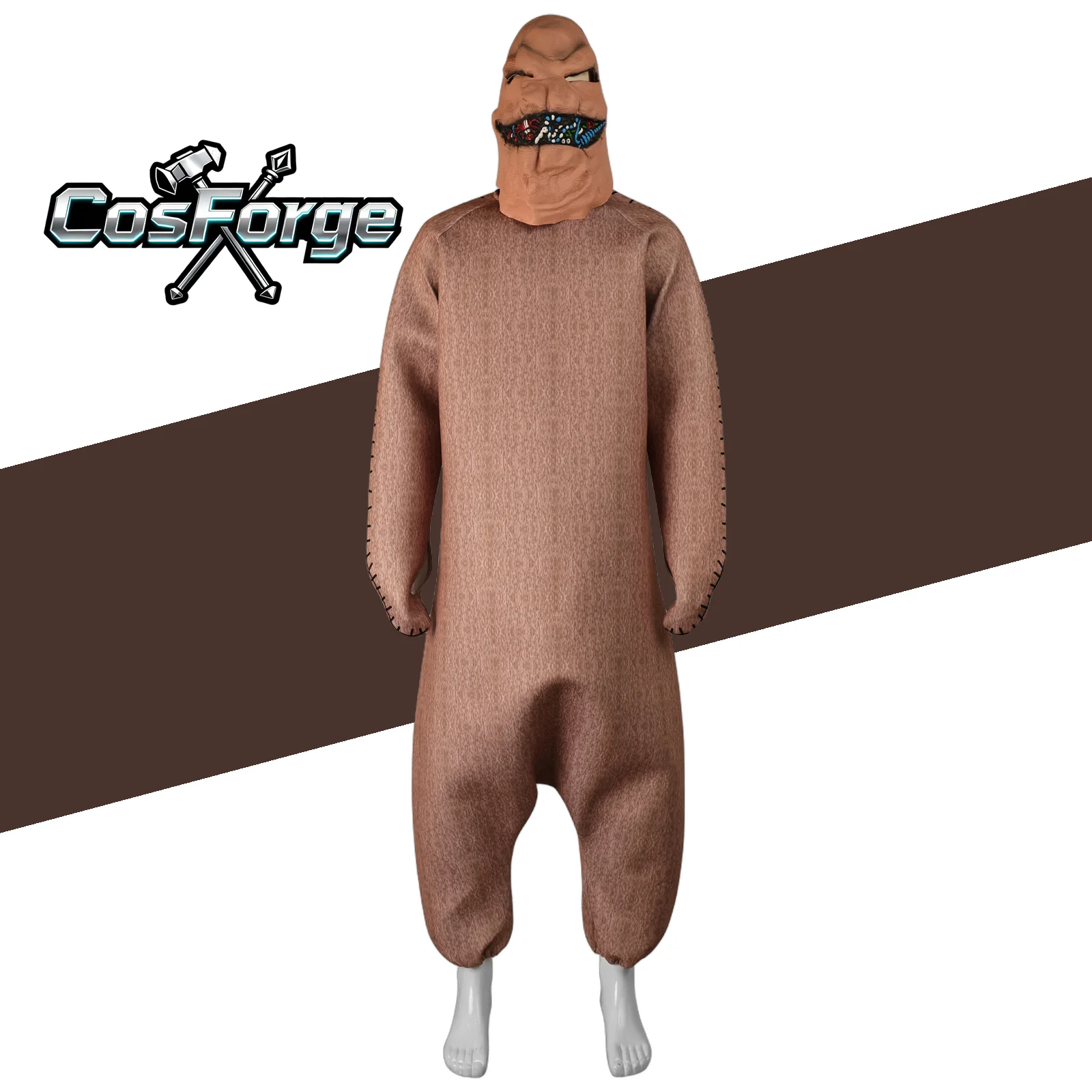 Oogie Boogie Halloween Costume - Adults Men Coverall Suit for Halloween Carnival Party
Oogie Boogie Halloween Costume - Adults Men Coverall Suit for Halloween Carnival Party