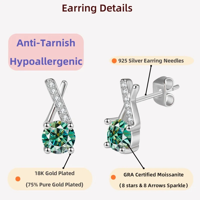 LAMVOICE 1 carat moissanite needles, gift for daughte, needles for women,925 sterling silver needles, Valentine’s Day
LAMVOICE 1 carat moissanite needles, gift for daughte, needles for women,925 sterling silver needles, Valentine’s Day