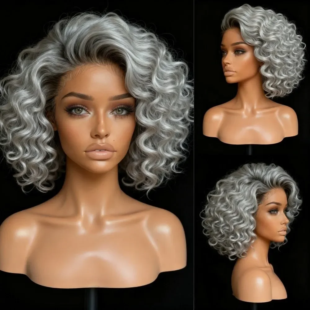 Парик из натуральных волос 200% плотности, крепление на кружке 13x4, HD, серебристо-серый, для женщин, предварительно выщипанный, для косплея, на каждый день, для вечеринок
Парик из натуральных волос 200% плотности, крепление на кружке 13x4, HD, серебристо-серый, для женщин, предварительно выщипанный, для косплея, на каждый день, для вечеринок