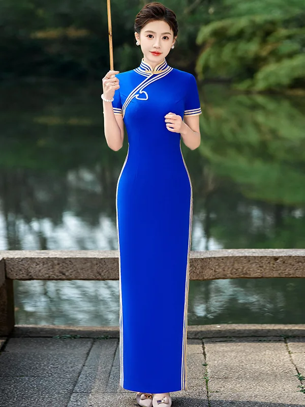 Ele Long Gown High Slit Performance Costume T-Stage Dr Sle Daily Wear Comfortable Breathable ort Sve
Ele Long Gown High Slit Performance Costume T-Stage Dr Sle Daily Wear Comfortable Breathable ort Sve