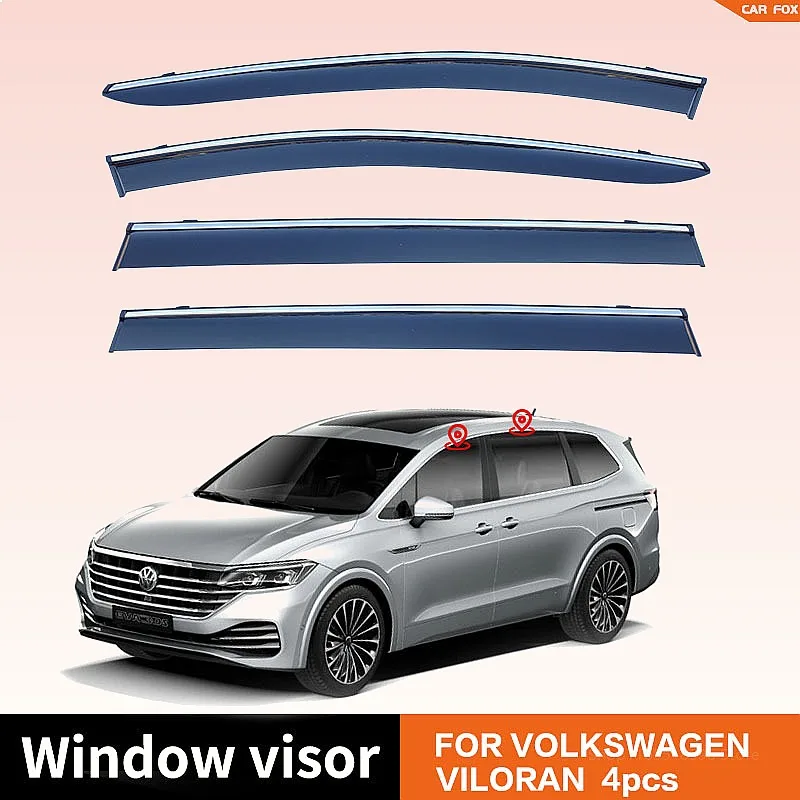 4pcs/6Pcs For Volkswagen Viloran 2020+ Window Visor Rain Sun Shade Car Side Deflector Auto Accessories
4pcs/6Pcs For Volkswagen Viloran 2020+ Window Visor Rain Sun Shade Car Side Deflector Auto Accessories
