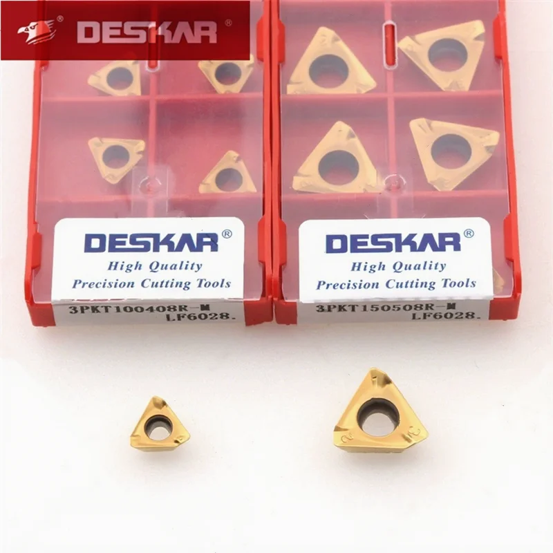 3Pkt100408R-M 3Pkt150508R-M Lf6028Deskar 100% Original Turning Tool Triangle Milling Cutter Insert 10Pcs Lathe Cutter Steel Part
3Pkt100408R-M 3Pkt150508R-M Lf6028Deskar 100% Original Turning Tool Triangle Milling Cutter Insert 10Pcs Lathe Cutter Steel Part