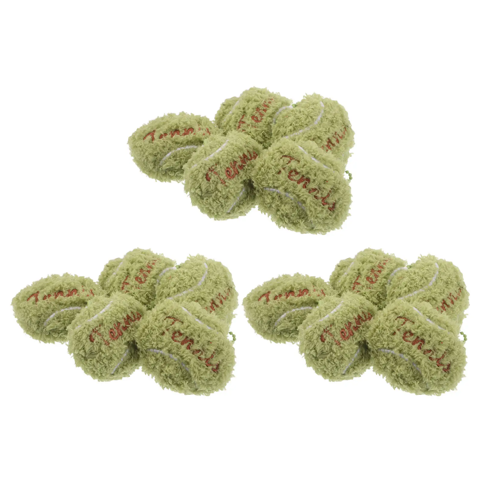 15Pcs Mini Tennis Ball Keychain - Lightweight Decorative Charm for Bag Keys Purse - Bulk Party Favors for Sports Theme Events
15Pcs Mini Tennis Ball Keychain - Lightweight Decorative Charm for Bag Keys Purse - Bulk Party Favors for Sports Theme Events