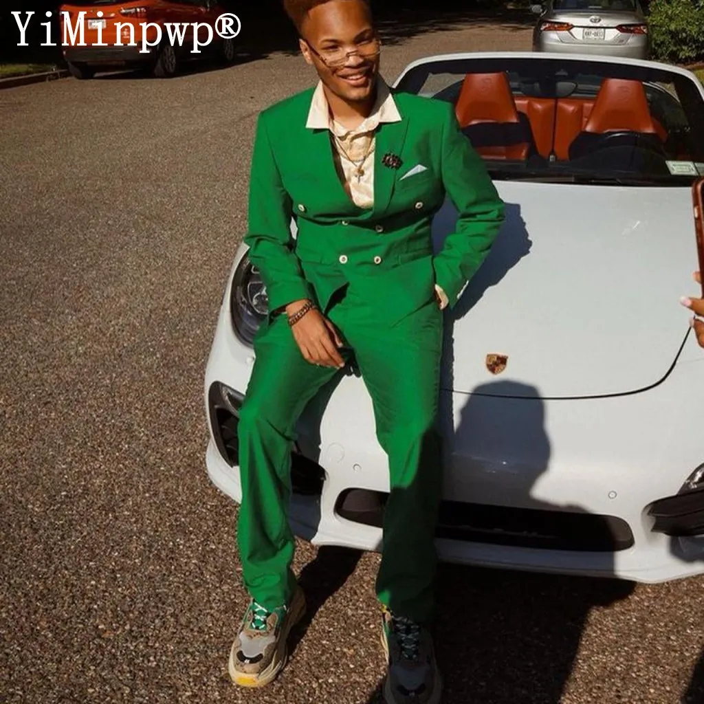 Green Men Suits Double Breasted Young Boy Prom Graduation Suit Blazer Sets costume homme pour mariage 2 Pieces Jacket+Pants
Green Men Suits Double Breasted Young Boy Prom Graduation Suit Blazer Sets costume homme pour mariage 2 Pieces Jacket+Pants