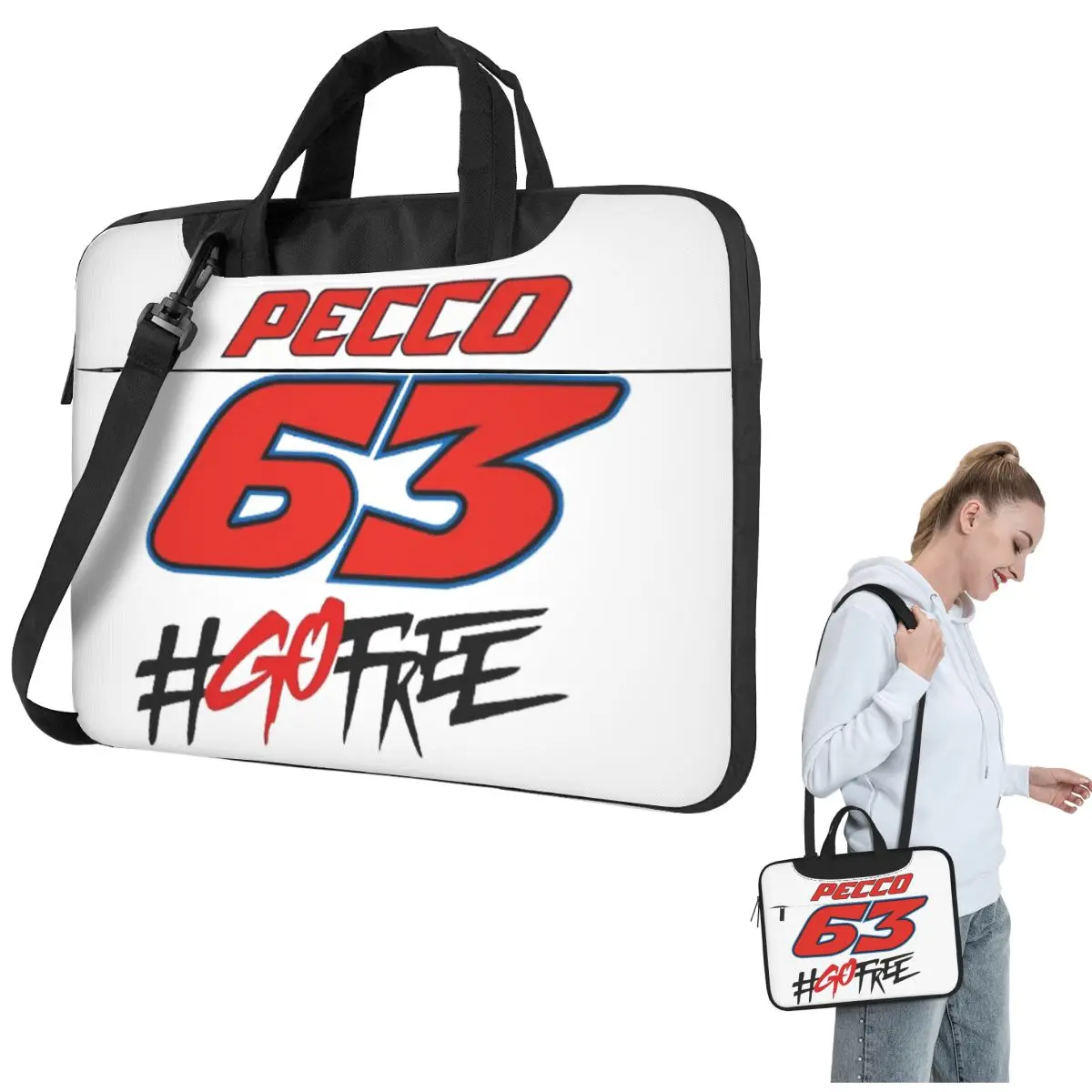 Pecco Bagnaia 63 Go Free Laptop Bag Protective Case Computer Bag 13 14 15.6 Inch Crossbody Notebook Pouch For Macbook Pro Air
Pecco Bagnaia 63 Go Free Laptop Bag Protective Case Computer Bag 13 14 15.6 Inch Crossbody Notebook Pouch For Macbook Pro Air