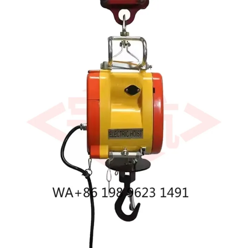 250kg Miniature Wire Rope Electric Hoist King Kong Micro Small Hanging Crane Industrial Lifting Equipment
250kg Miniature Wire Rope Electric Hoist King Kong Micro Small Hanging Crane Industrial Lifting Equipment