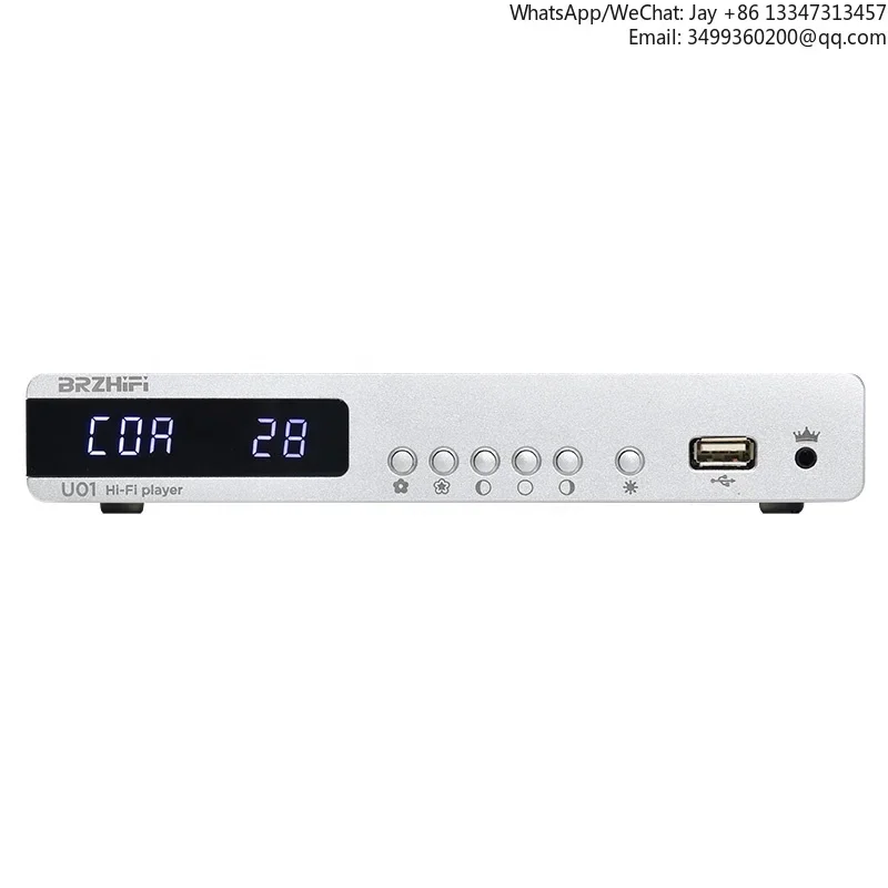U01 Lossless Player 9038 Decoding USB Drive Digital Turntable HIFI Amplifier Supports Coaxial/Optical/BT/Mobile Apps
U01 Lossless Player 9038 Decoding USB Drive Digital Turntable HIFI Amplifier Supports Coaxial/Optical/BT/Mobile Apps