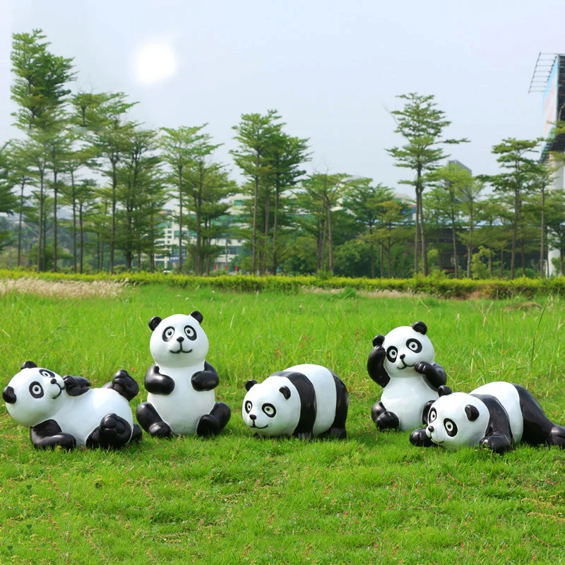 Simulation Giant Panda Ornaments Outdoor Fiberglass Animal Sculpture Garden Landscape Garden Courtyard Decoration Ornaments
Simulation Giant Panda Ornaments Outdoor Fiberglass Animal Sculpture Garden Landscape Garden Courtyard Decoration Ornaments