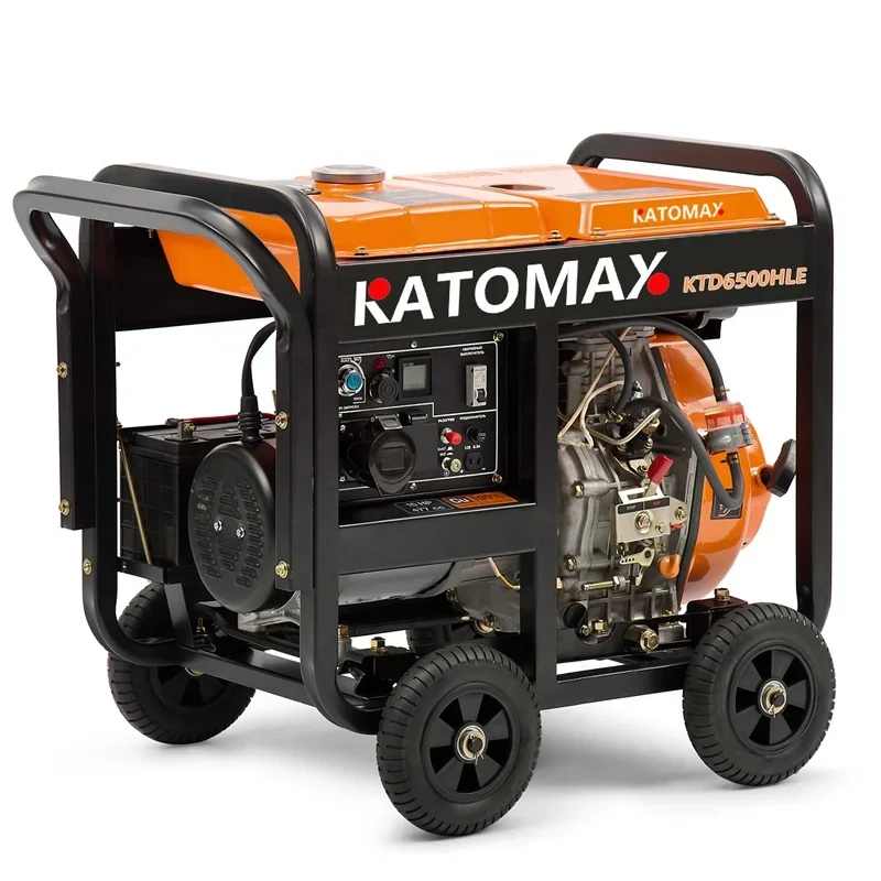 Высококачественный портативный дизельный генератор katomax power 5 кВт/6 кВт/7 кВт
Высококачественный портативный дизельный генератор katomax power 5 кВт/6 кВт/7 кВт