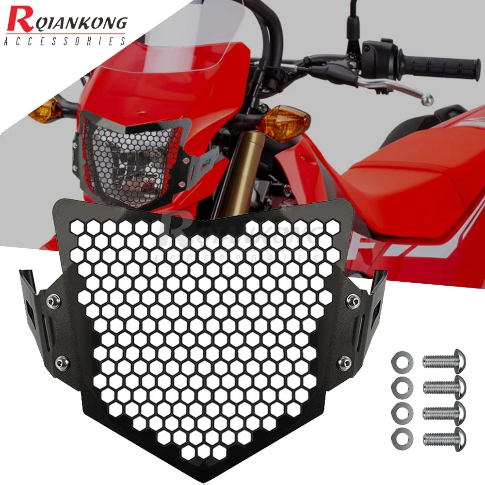 For Honda CRF250L CRF250M CRF300L CRF250 M CRF 250L 300L 2013-2024 Motorcycle Accessories Headlight Grille Guard Cover Protector
For Honda CRF250L CRF250M CRF300L CRF250 M CRF 250L 300L 2013-2024 Motorcycle Accessories Headlight Grille Guard Cover Protector