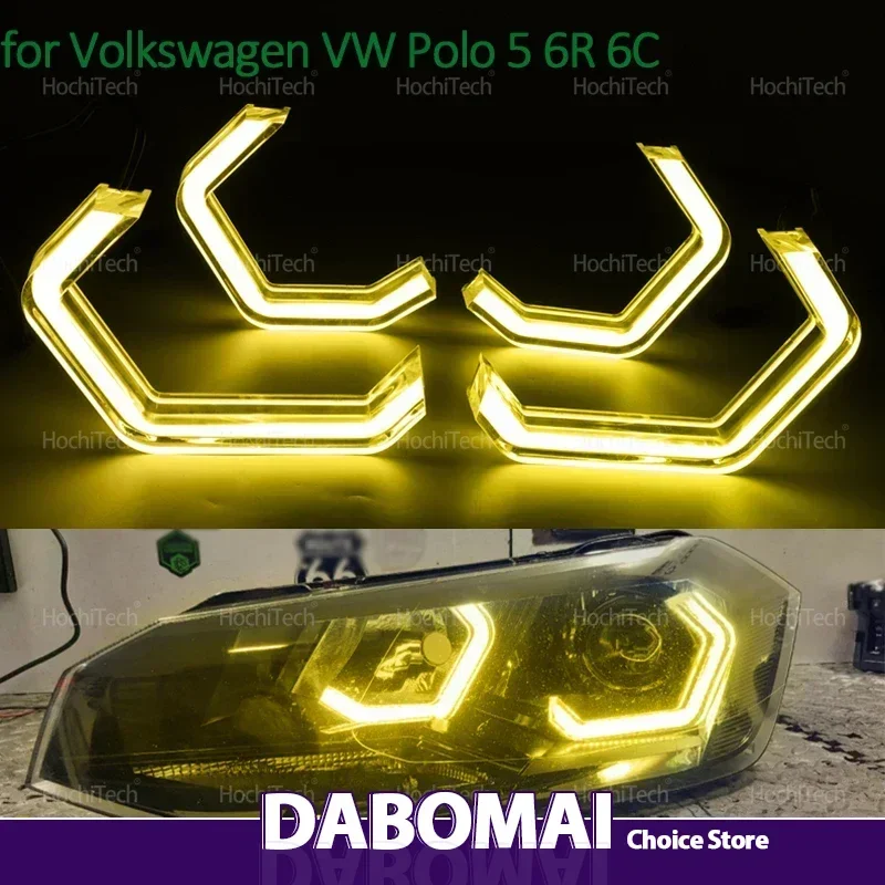 M4 Style LED Angel Eyes Bulb Ring Lemon Yellow Lamp DRL Styling Light for Volkswagen VW Polo 5 6R 6C CrossPolo Vento
M4 Style LED Angel Eyes Bulb Ring Lemon Yellow Lamp DRL Styling Light for Volkswagen VW Polo 5 6R 6C CrossPolo Vento